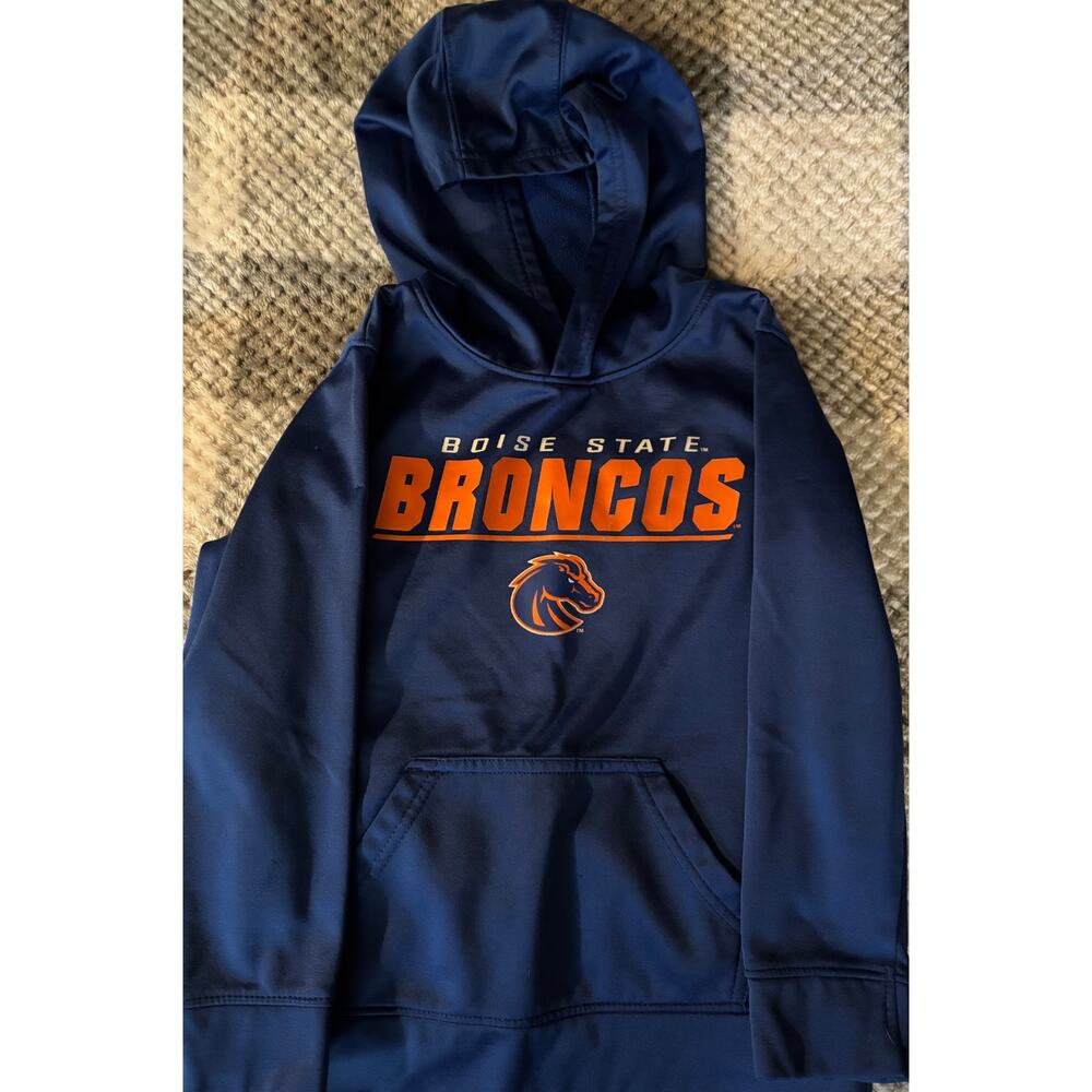 Youth Size 5/6 Boise State Bronco's Hoodie in Blue
